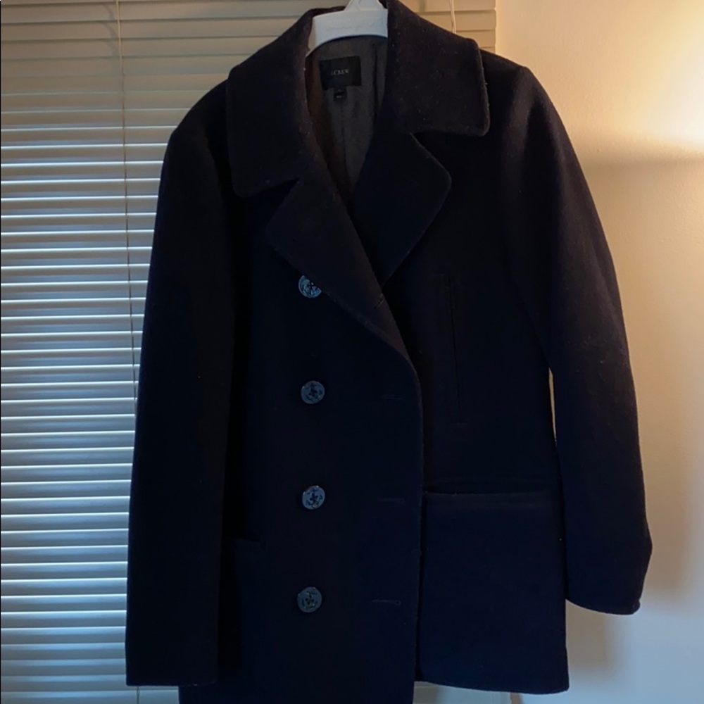Jcrew peacoat small